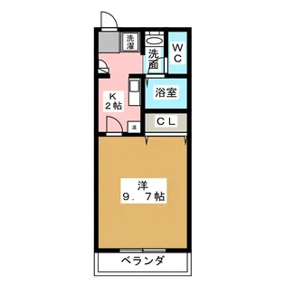 マンションTENYU【2階】の間取り