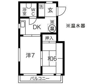 畠中ビル【3階】の間取り