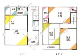 ファリーナ933の間取り