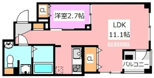 calme西巣鴨【2階】の間取り