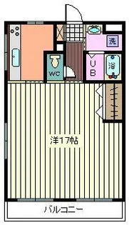 第2柏木マンション【2階】の間取り