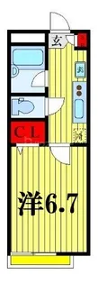 リブレリー春江A【2階】の間取り