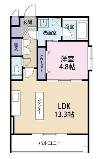 シャイン【2階】の間取り