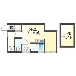 Sapphire Garden【1階】の間取り
