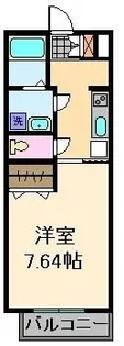 テラス・六町【1階】の間取り