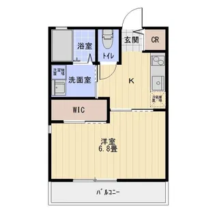 Sympathique A棟【2階】の間取り