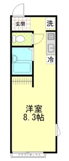 カーサマロン【2階】の間取り