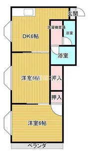 セイコービル【2階】の間取り
