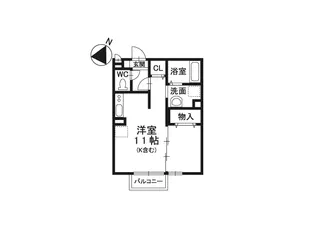 セジュール庄内 C棟【1階】の間取り