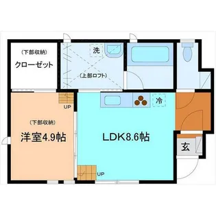 Ritz II【1階】の間取り