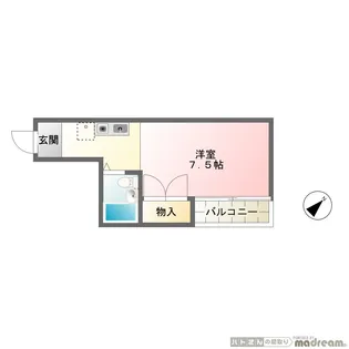 ピア目黒中町【3階】の間取り