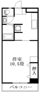 ハーバーハイツ万代町【4階】の間取り