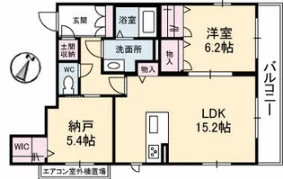 エスペランサM【2階】の間取り