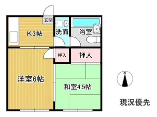 ウエストランド【1階】の間取り