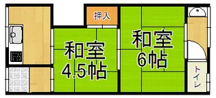 山下文化【2階】の間取り