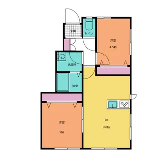 ベルコート【1階】の間取り