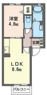 カーロ文京【2階】の間取り