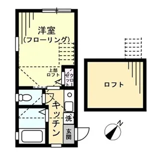 G・Aパーク戸部B棟【2階】の間取り