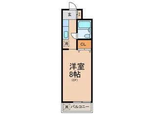 メゾントパール【3階】の間取り