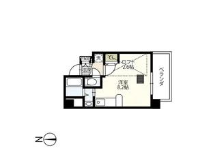 グランマーレ17【10階】の間取り