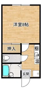 新潟県長岡市南七日町【アパート】の間取り