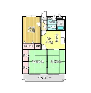 ひかりMY【1階】の間取り