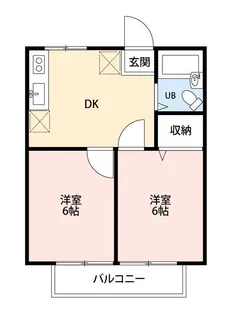 彩輝8C【1階】の間取り