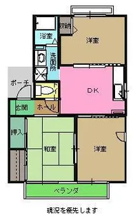ヴィラ・パンセ C棟【2階】の間取り