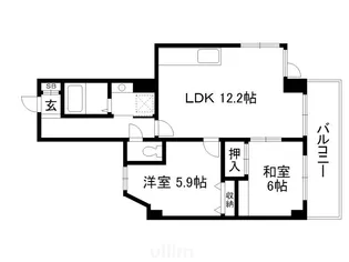 さとうIII【5階】の間取り