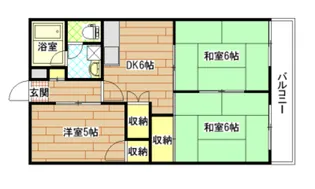 クワモトビル【2階】の間取り