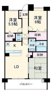 INSURANCE BLDGVIII【2階】の間取り