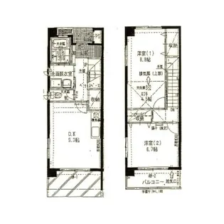 レジデンスオークの間取り