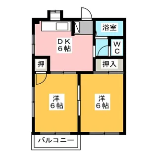 ハイツI【1階】の間取り