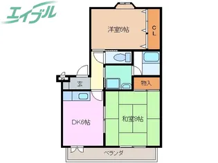 ソリトンハウス【2階】の間取り