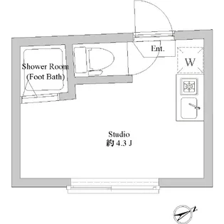 アーバンプレイス駒込III【1階】の間取り