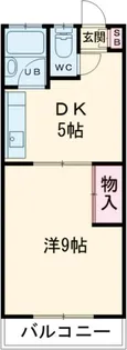 コーポ高鈴【3階】の間取り