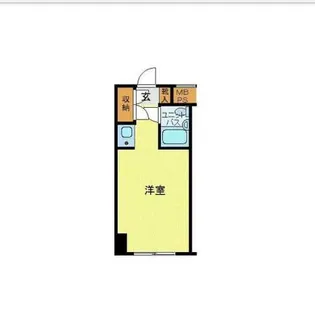 ハローレジデンス西葛西【2階】の間取り