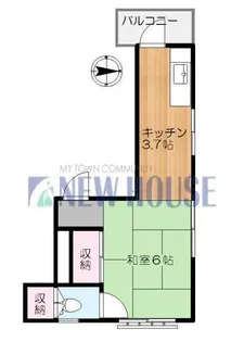 大森ビル【4階】の間取り