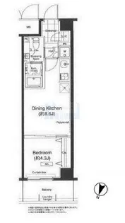 グランハイツ高田馬場【7階】の間取り