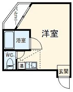 レリブ入野【2階】の間取り