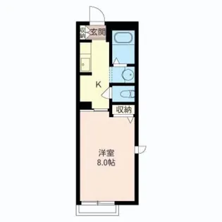 リヴィエール【2階】の間取り