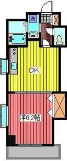 ティアラ21【6階】の間取り