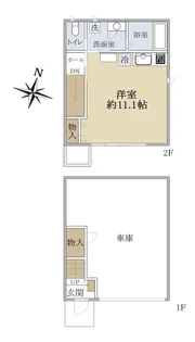 神奈川県横浜市旭区善部町【一戸建】の間取り