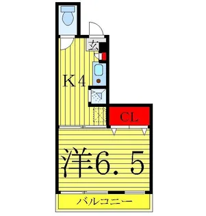 コバヤシマンション【3階】の間取り