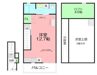 ジョワメゾン湘南【2階】の間取り