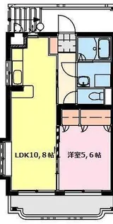 アリエス大町【1階】の間取り