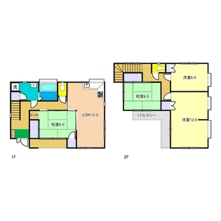 高知県高知市大津甲【一戸建】の間取り