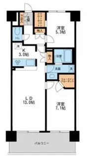 東京都荒川区南千住3【マンション】の間取り