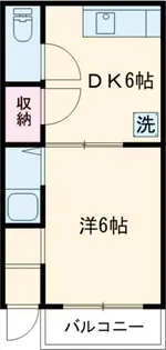 いつみ荘【1階】の間取り