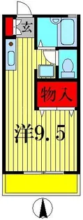 鎌倉ハイツ【1階】の間取り